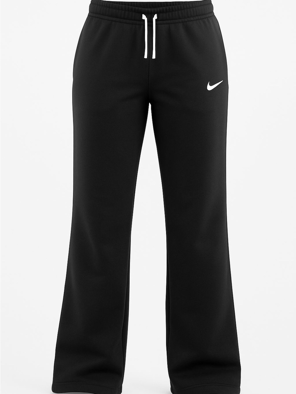 Nike Women’s Black Lightweight Sweatpants with White Logo NWT